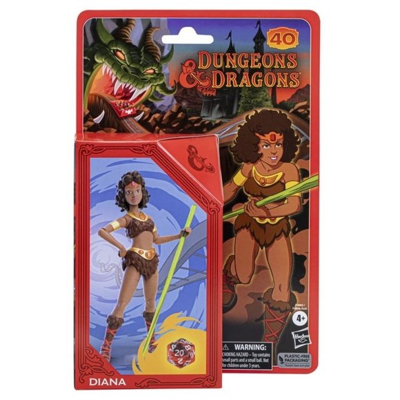Dungeons & Dragons Diana the Acrobat Cartoon Classics 6” Action Figure NEW! - Picture 14 of 14